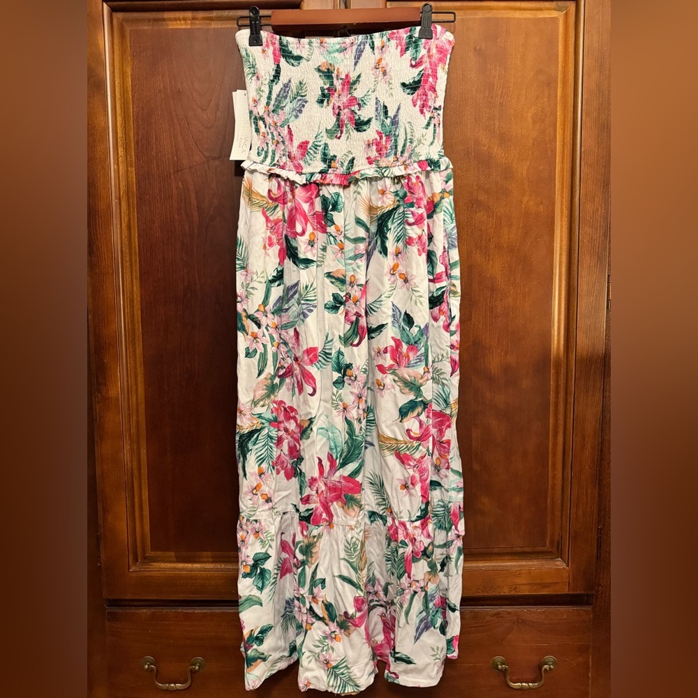 La Blanca NWT Midi Dress Swim Coverup *missing neck string, size Medium. - Picture 7 of 7